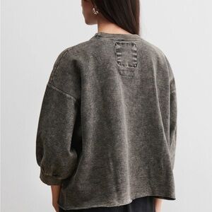 Rachel Comey Fond Sweatshirt - Acid Wash Smokey Hazelnut XS/S